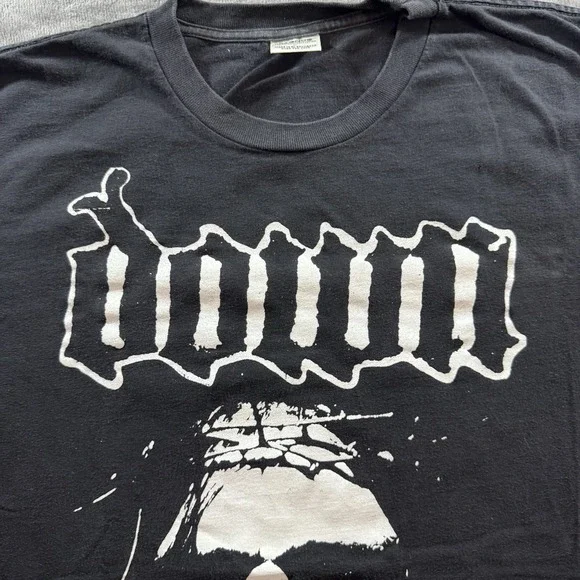 Vintage Down Bury Me In Smoke Band Shirt L 2002 Nola Smoking Jesus Sludge Metal - Picture 5 of 16